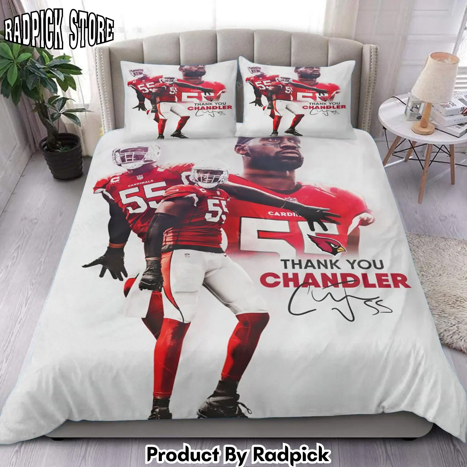 Radpick arizona diamondbacks chandler bedding set rp3278682
